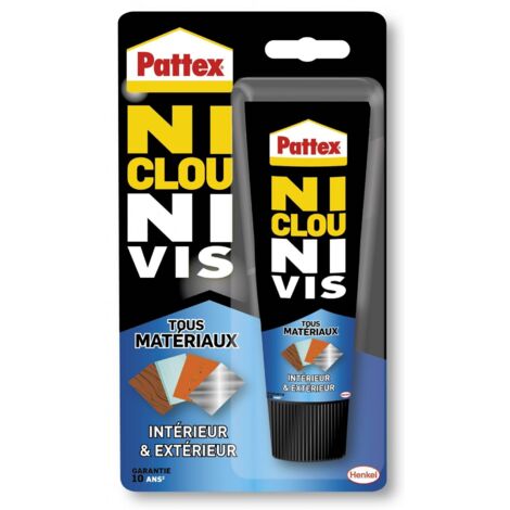 PATTEX Befestigungskleber Keine Nägel oder Schrauben, 142 gr weiß PATTEX
