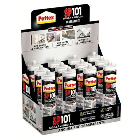PATTEX CARTUCCIA SP101 TRASPARENTE ML 280 HENKEL ITALIA