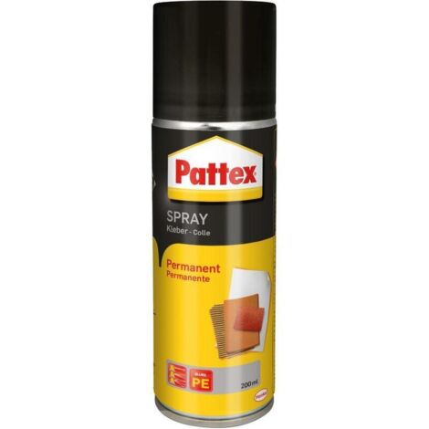 Pattex Cola en Spray Transparente 200 ml Chorro Regulable