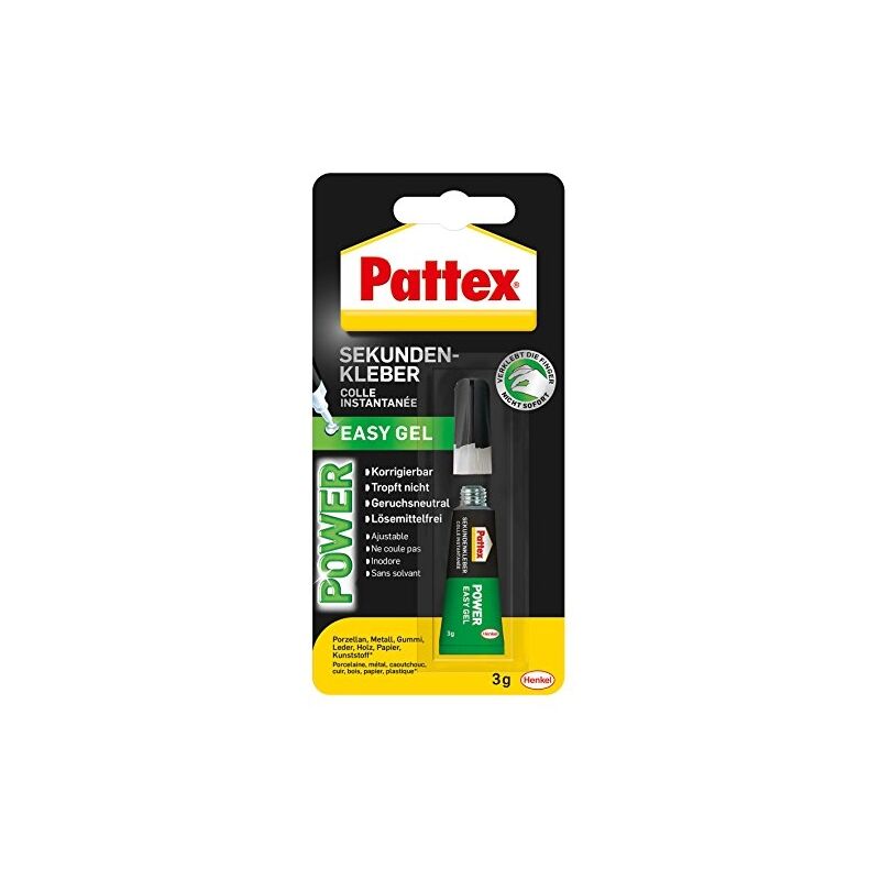 

POWER EASY GEL PEGAMENTO GEL TUBO 3 G PSPS2 - Pattex