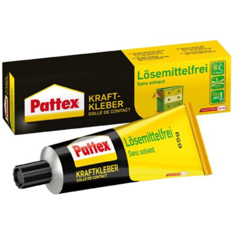 Pattex colle de contact transparent tube 65 g adhérence rapide