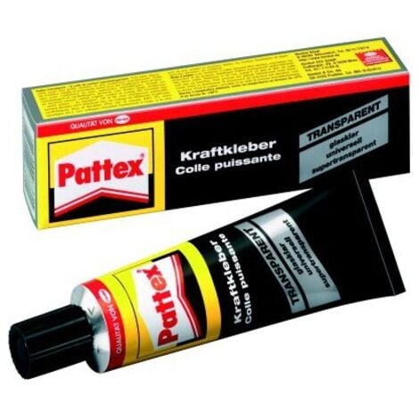 Pattex Colle de contact transparente 50g (Par 12)