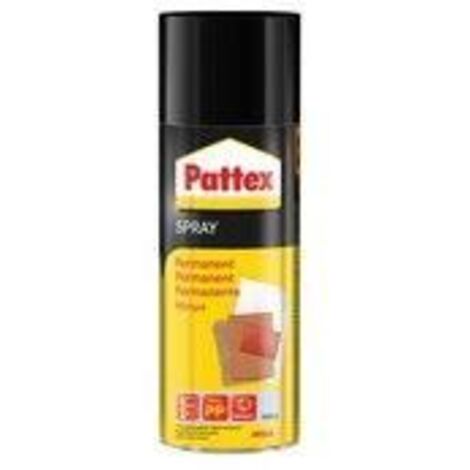 Pattex Colle en Spray Transparent 200 ml Jet Réglable