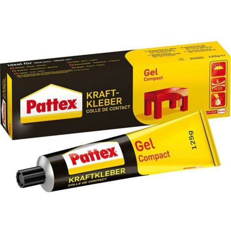 Pattex Colle Forte Gel Compact jaune 125 g