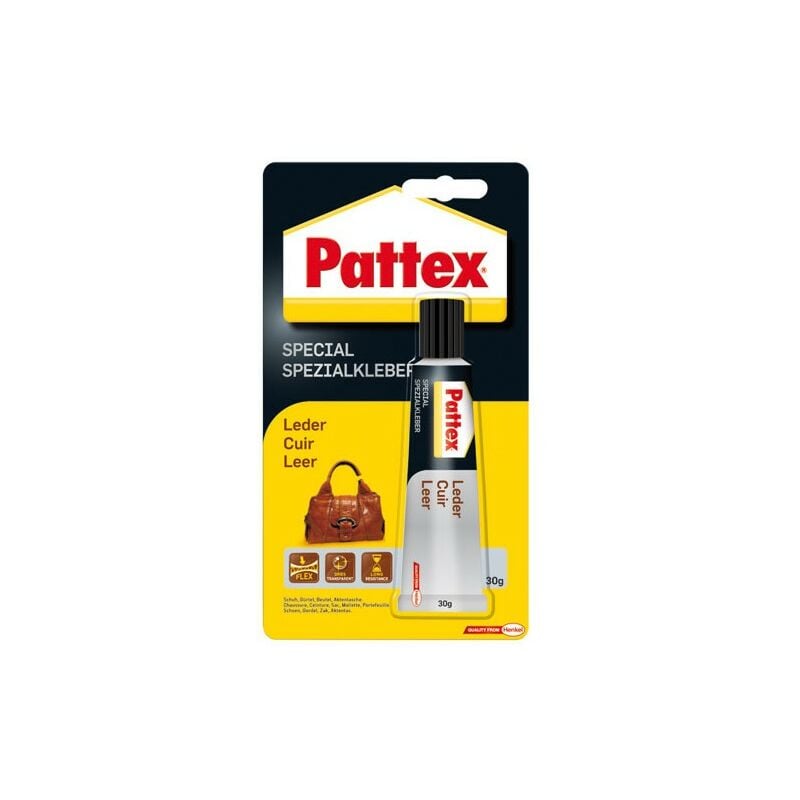 PATTEX - Colle spéciale cuir - 30 g