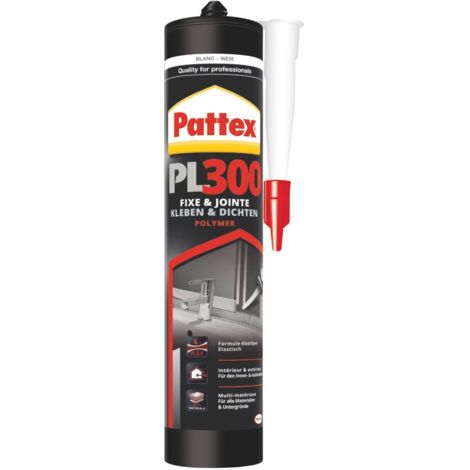 Pattex Flextec Polymer Montagekleber Herstellerfarbe Weiß PPL3W 410 g