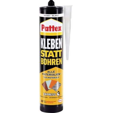 Pattex Kleben statt Bohren Express Mastic étanche et adhésif PKBEX 390 g