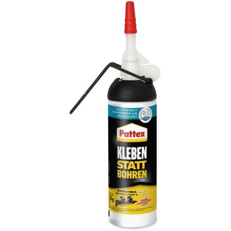 Pattex Kleben statt Bohren Montagekleber 133 g Spender, weiß Kraftkleber