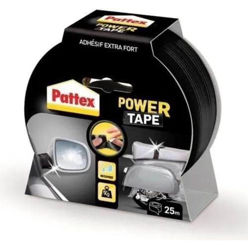 Pattex Power Tape Schwarzes Klebeband 25m X 5cm Langlebig