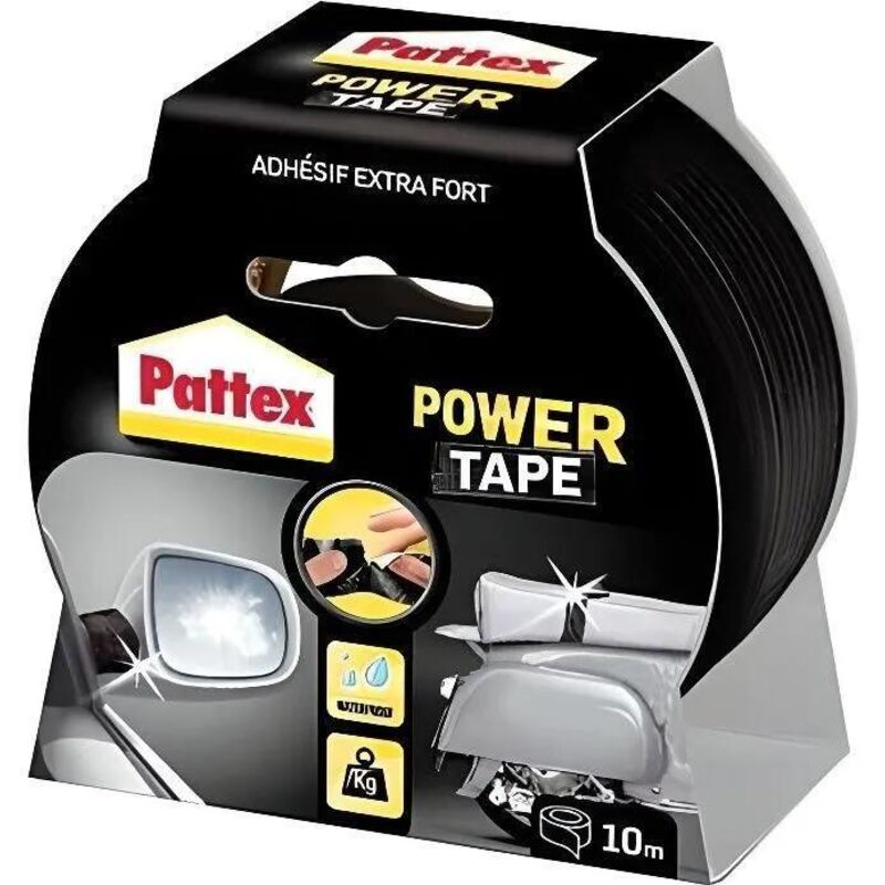 Pattex Power Tape Schwarzes, Strapazierfähiges Und Wasserdichtes Klebeband