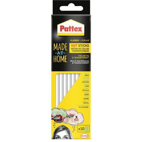 Pattex Made at Home Bâtons de colle 11.3 mm 202 mm transparent 200 g