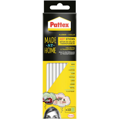 Pattex Made at Home Heißklebesticks 11.3 mm 202 mm Transparent 200 g