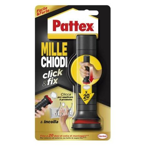 Pattex Millechiodi Click & Fix Montagekleber 30g