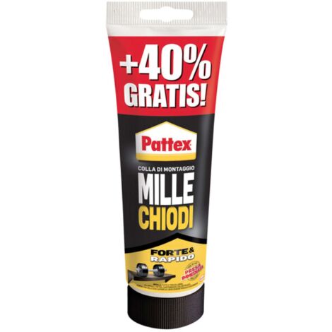 PATTEX MILLECHIODI FORTERAPIDO 250 G+100 G OMAGGIO - 12 pezzi