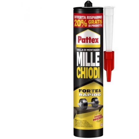 PATTEX MILLECHIODI FORTERAPIDO 400 G CARTUC 12 PZ