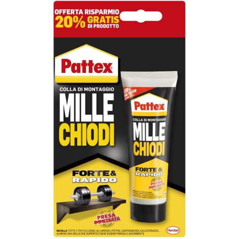 Pattex Millechiodi Forterapido Bl 100 G - 12 Pz