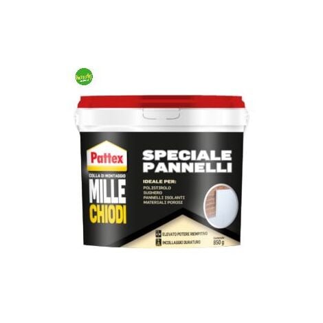 IDROWEB Pattex millechiodi bucket speciale per pannelli gr.850
