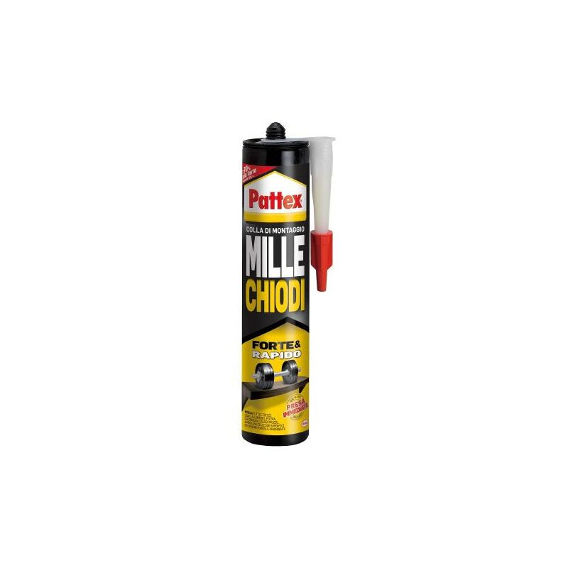 Millechiodi colle de montage adhésive forte et rapide de 400 gr. - Pattex