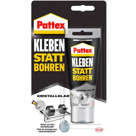 Pattex Kleben statt Bohren Kristallklar, 90g