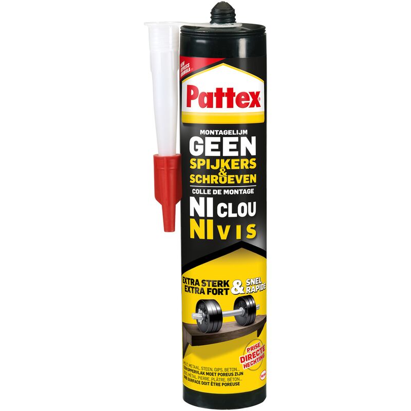 

Montaje adhesivo 'Tornillos de uñas ni ni' 400g - Pattex