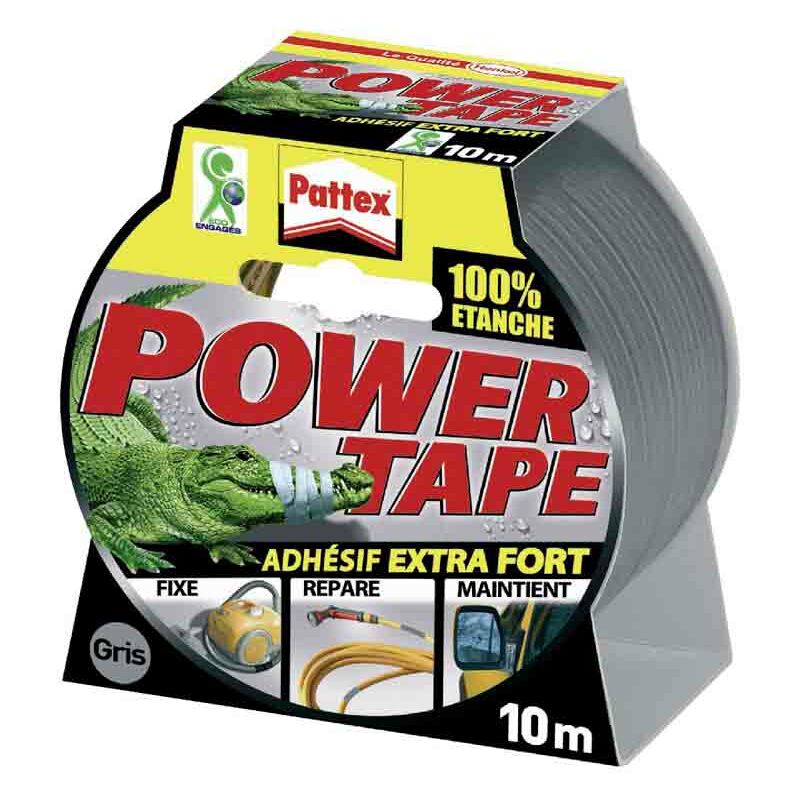 Image of Adesivo super resistente Power tape Grigio - 50 mm x 10 m Pattex