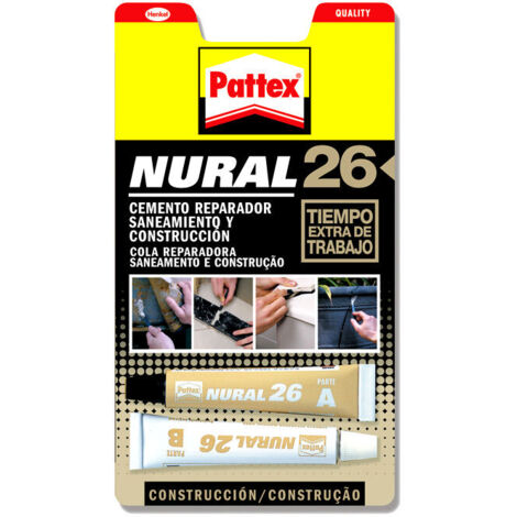 Pattex NURAL 26 Cemento reparador para construcción 22 ml