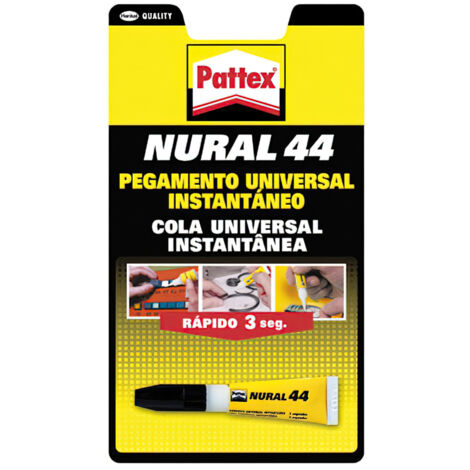 Pattex Nural 44 Glue Universal Instant (asciuga 3 min) 3g