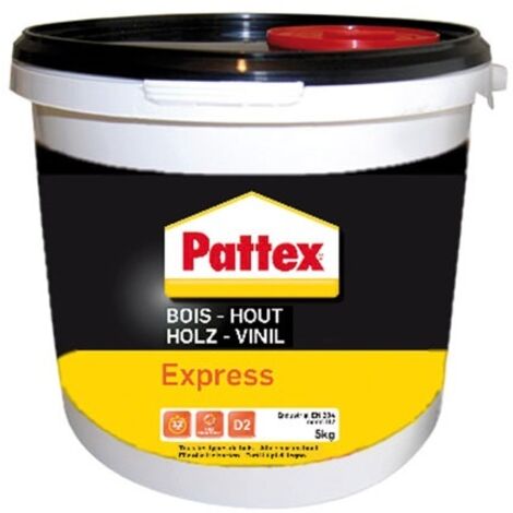 PATTEX - Pattex colle bois express seau 5kg