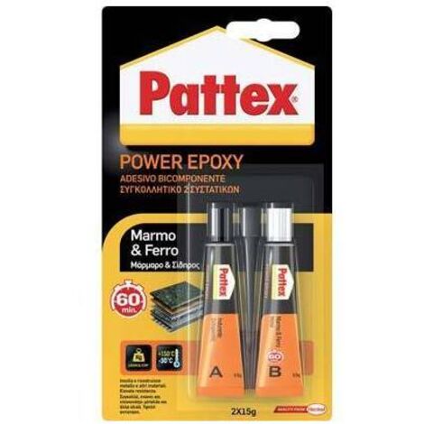 PATTEX POWER EPOXY MARMO E FERRO 60 MIN