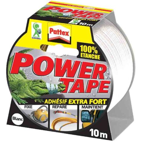 Pattex Power Tape Klebeband weiß ultra-resistant PVC