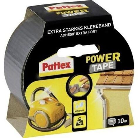 Pattex PT1DS Nastro in tessuto Pattex Power Tape Argento (L x L) 10 m x 50 mm 1 pz.