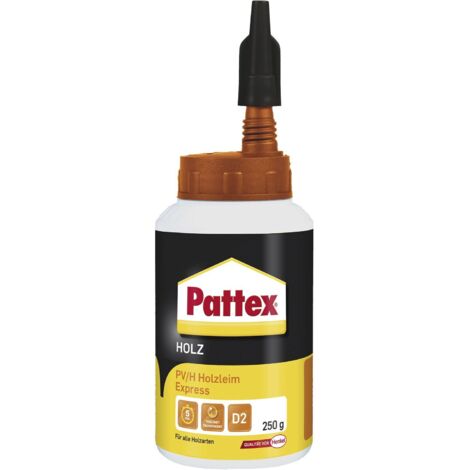 PATTEX PV/H Express Holzleim D2, gebrauchsfertig, schnell abbindend  250g