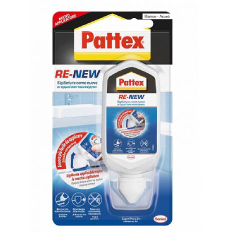 PATTEX RE-NEW BIANCO 80 ML- 80 ml - Bianco- HENKE- pezzi 12