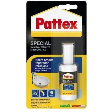 Smalto Per Ceramica E Sanitari.Pattex Ripara Smalto Bagno Per Porcellana Ceramica Piastrelle Vetro Gr 50 253433346363