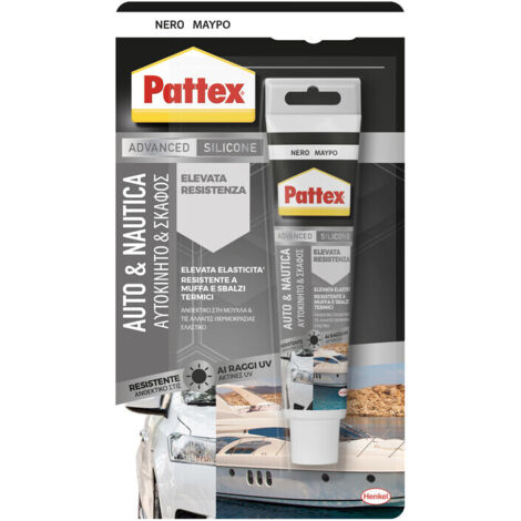 PATTEX SILICONE AUTONAUTICA 50 ML- HENKEL ITALIA- 12,0 pz