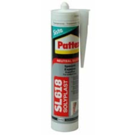 Pattex silicone sista sl 618 solyplast per specchi - ml.300 Henkel