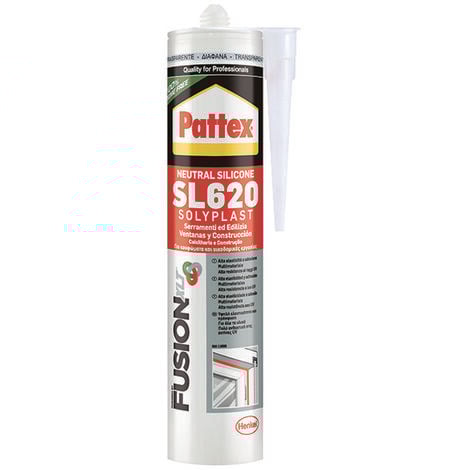 Pattex silicone sl 620 neutro colorato - ml.300 marrone ral 8007