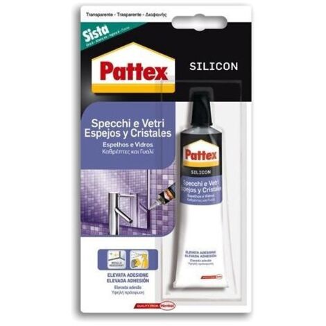 PATTEX SILICONE SPECCHI E VETRI 50 ML