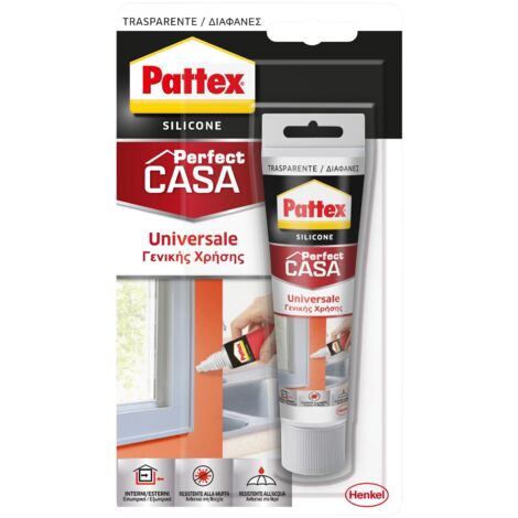 Pattex Silicone Trasparente 50 Ml - 12 Pz