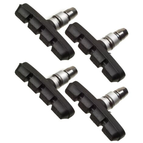 Pattini freni bici per MTB e city bike mod. v-brake quattro pezzi 70mm