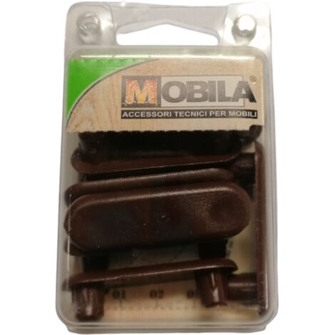 Pattini per mobili in plastica mr 46x8 pezzi 8 - masidef