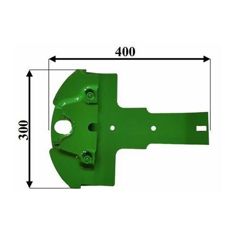 Image of Pattino falciatrice rotativa adattabile a jd rif. DC212433. Misure: lunghezza 400mm, larghezza 300mm 95776