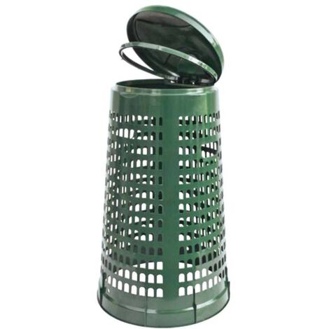 PATTUMIERA 110 L TRESPOLO D 38-51XH85 CM VERDE