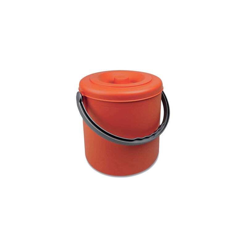 Stefanplast - Poubelle avec couvercle Eureka lt 25 couleurs assorties