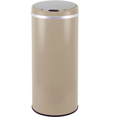 pattumiera automatica 42l tortora opaco - bat-42li taupe - kitchen move
