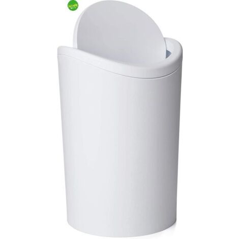 PLASTICOS TATAY Pattumiera basculante tatay 6lt bianco