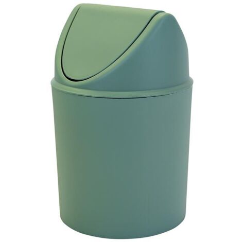 Pattumiera Bidone Basculante Dondolina Verde 6 Litri