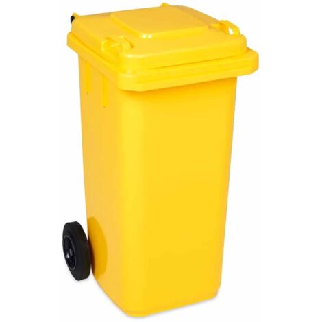 PATTUMIERA BIDONE RACCOLTA DIFFERENZIATA 120 LT NORME EN840 HACCP COPERCHIO