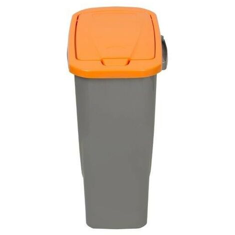 PLANETA HUERTO PATTUMIERA CON COPERCHIO 25L ARANCIO