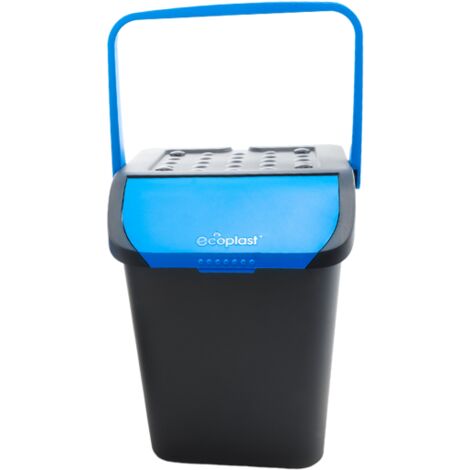 Pattumiera Contenitore per Differenziata Ecologic colore Blu 35Lt